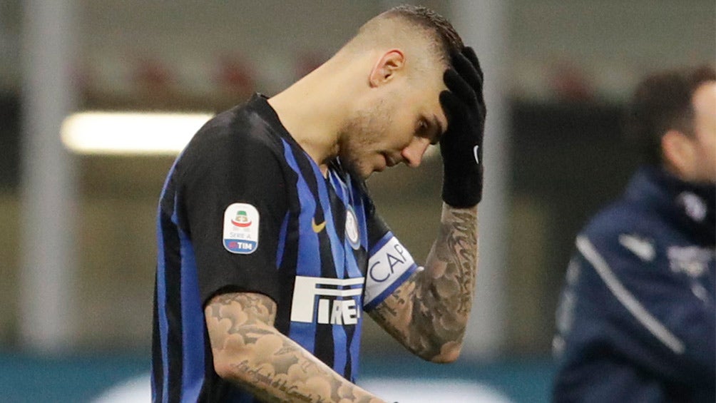 Icardi lamenta error con el Inter de Milán