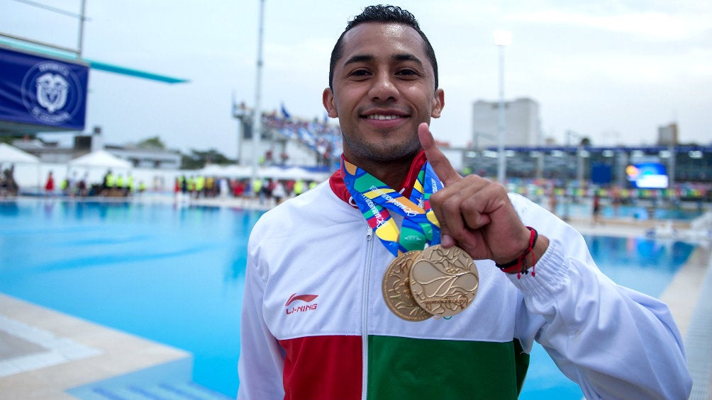 Jahir Ocampo, durante los Juegos Centroamericanos y del Caribe Barranquilla 2018