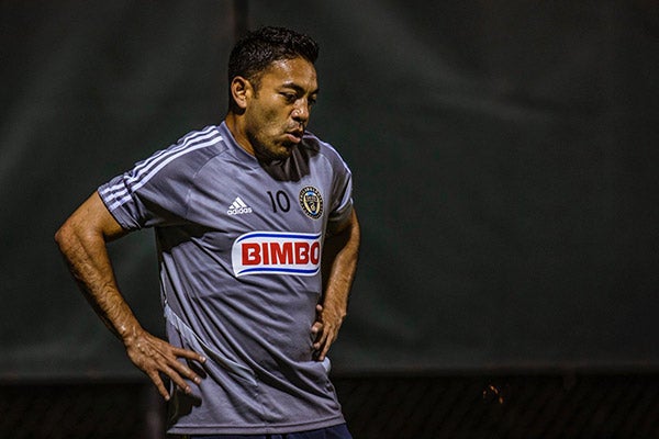 Fabián, durante el partido contra el DC United