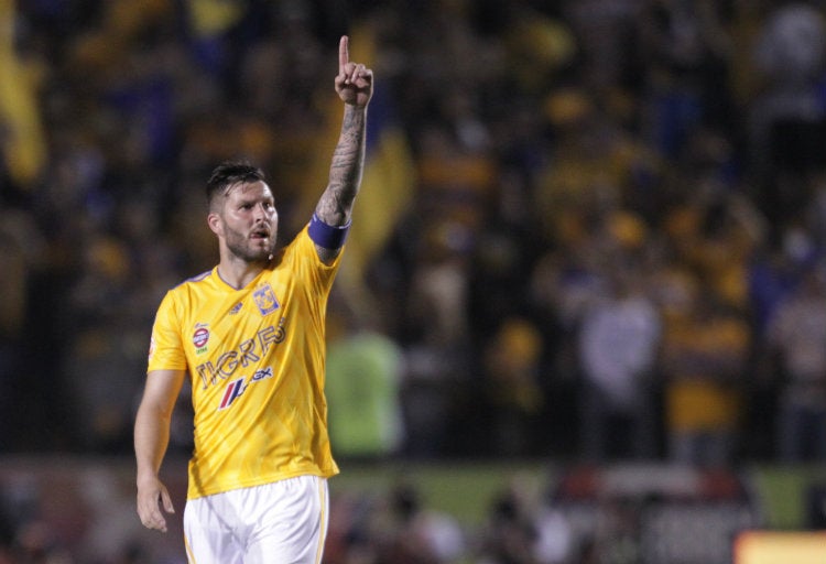 Gignac, durante la Jornada 7 del Clausura 2019