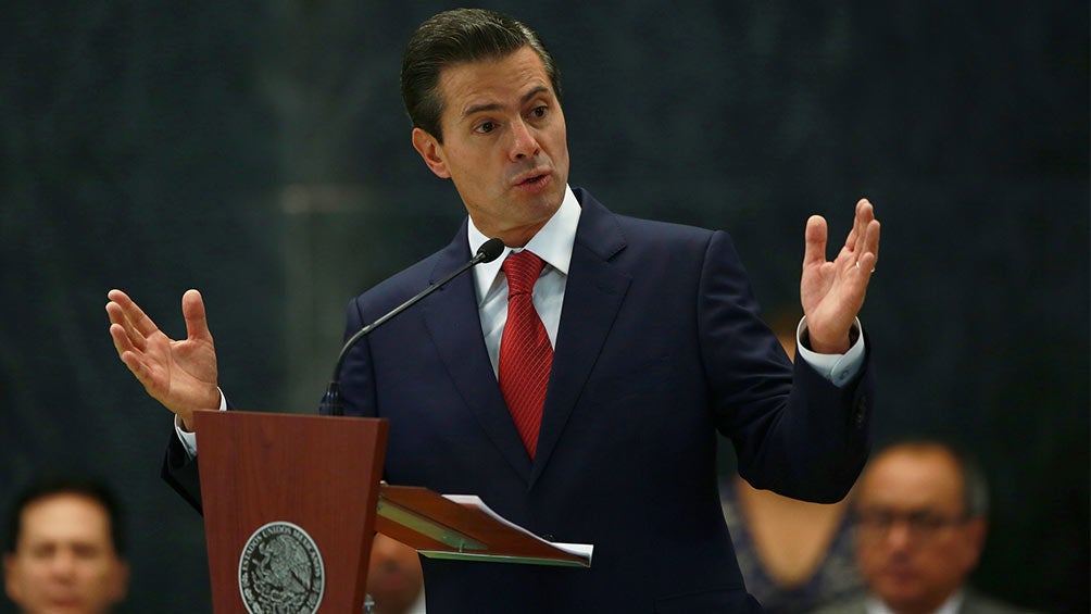 Peña Nieto en la entrega del Premio Nacional del Deporte 