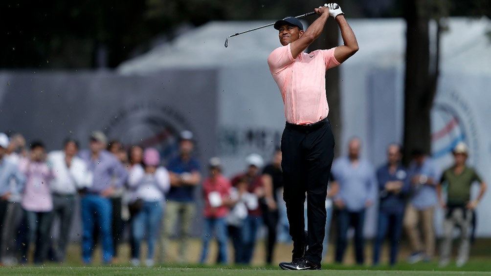 Tiger Woods, durante su participación en World Golf Championships