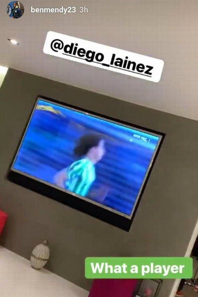 Bendy elogia juego de Diego Lainez