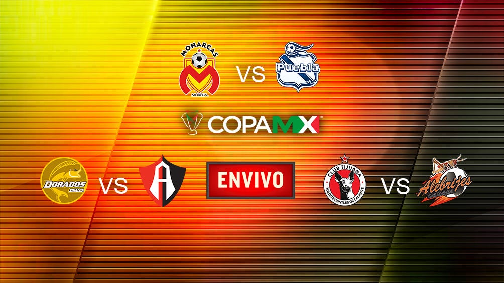 EN VIVO y EN DIRECTO: Octavos de Final Copa MX martes