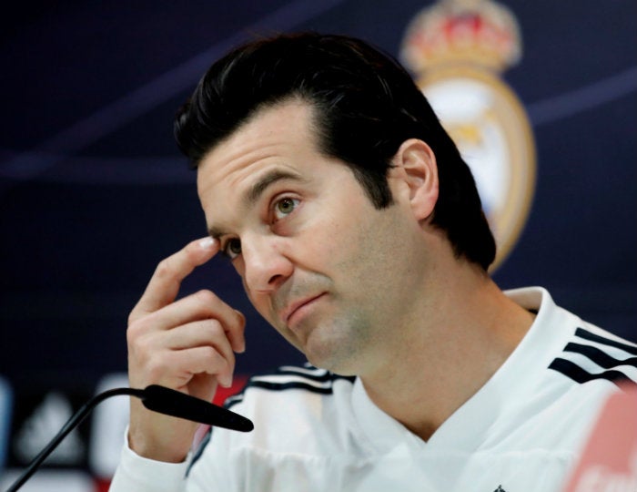 Solari en conferencia de prensa 