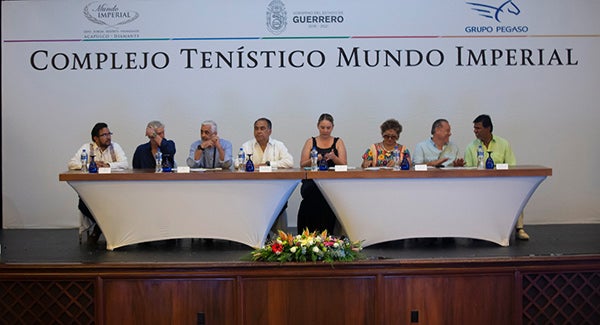 Conferencia de prensa en la que se presentó el proyecto