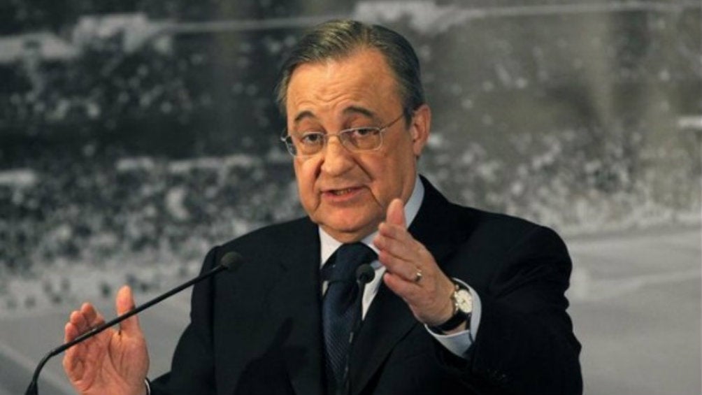 Florentino Pérez, presidente del Real Madrid