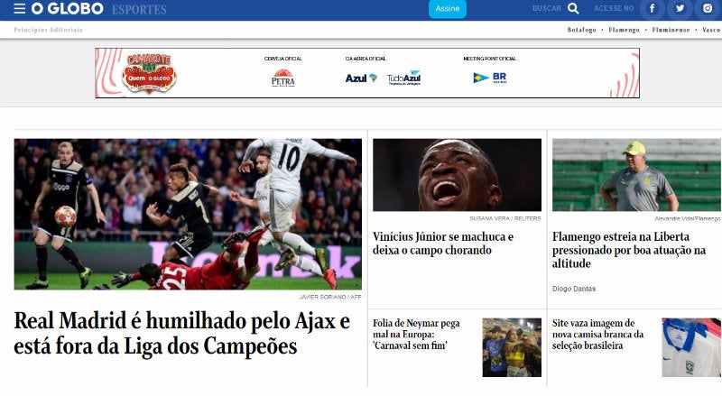 Portada de O'Globo