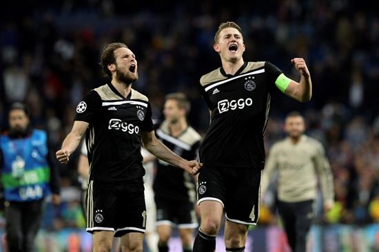 Así celebraron en Ajax el pase a los Cuartos