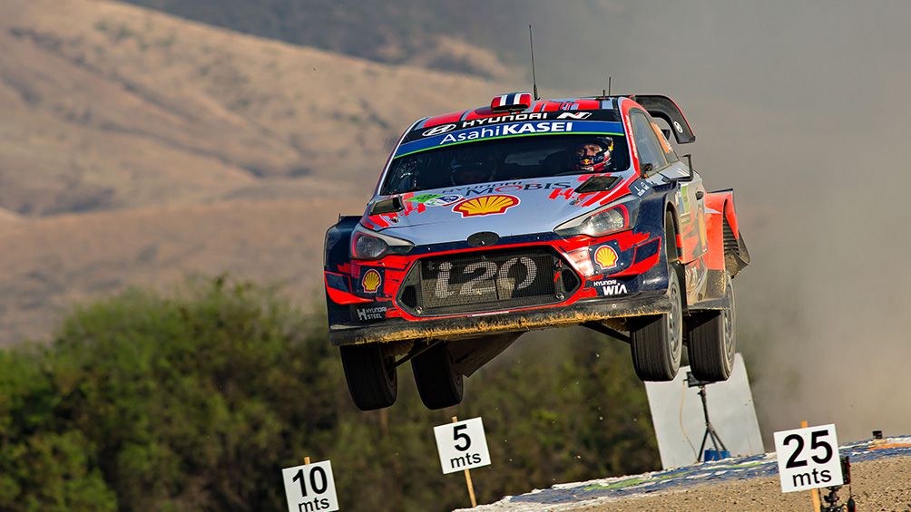  Andreas Mikkelsen durante el Rally en Guanajuato