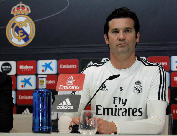 Solari en conferencia de prensa 