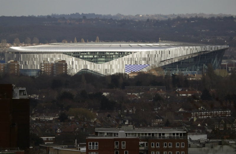 Nuevo estadio del Tottenham, al norte de Londres