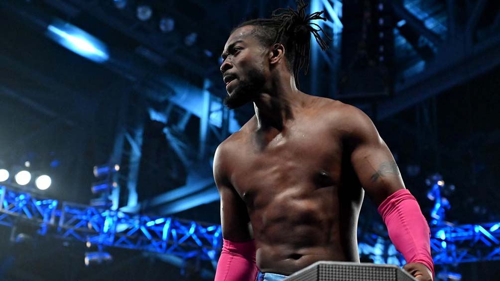 Kofi Kingston en la marca azul de la WWE