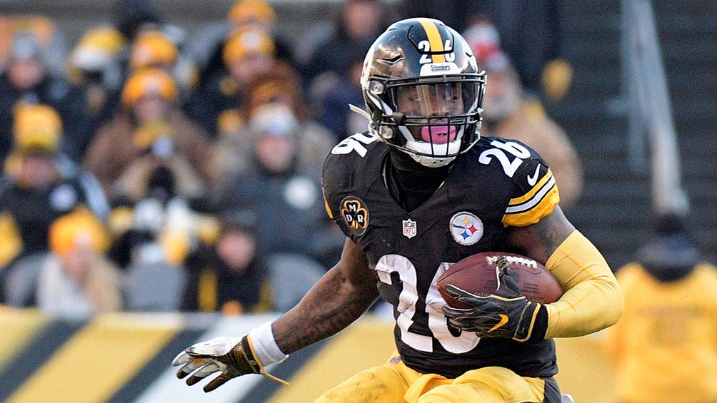 Le’Veon Bell en un partido de los Steelers