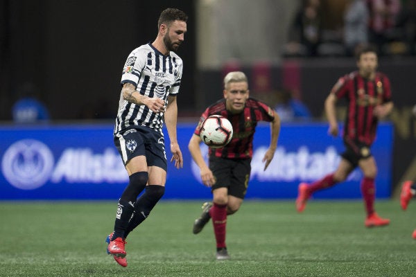 Layún durante el partido contra Atlanta