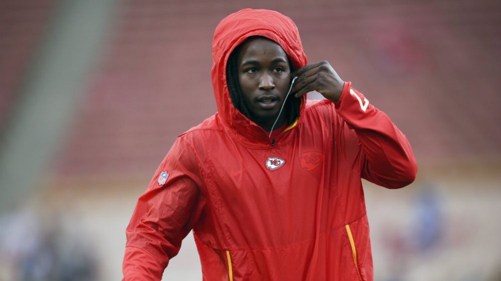 Kareem Hunt durante su etapa como jugador de Chiefs 