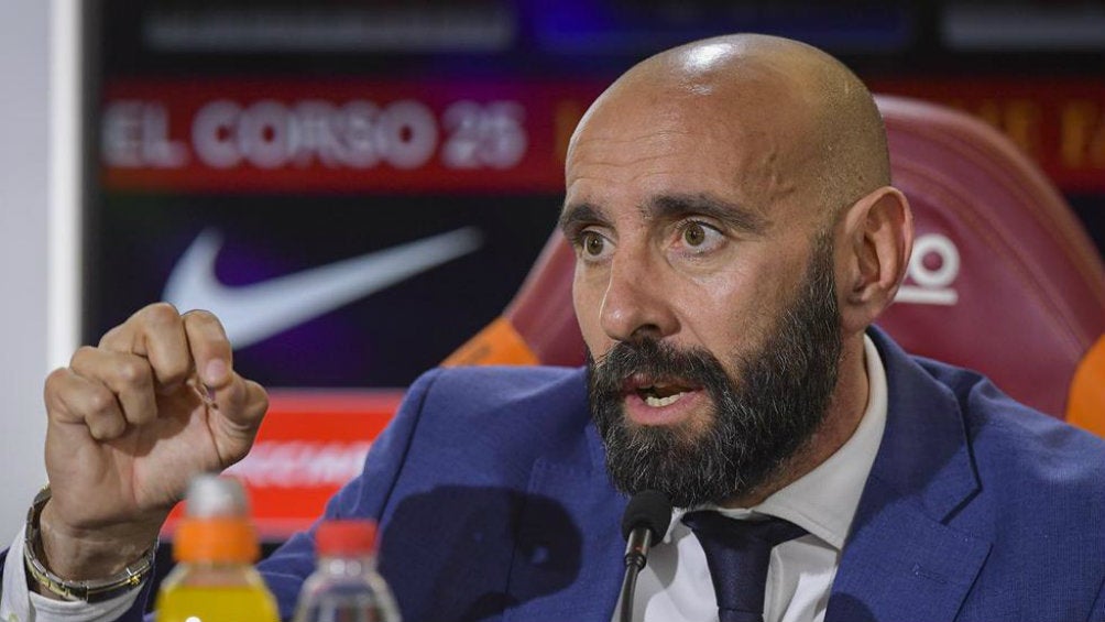 Monchi cuando era director deportivo de la Roma