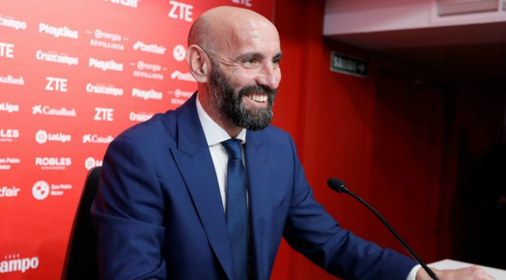 'Monchi', en su presentación como director general deportivo deSevilla 