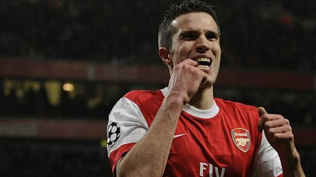 Robin Van Persie,en su paso por el Arsenal