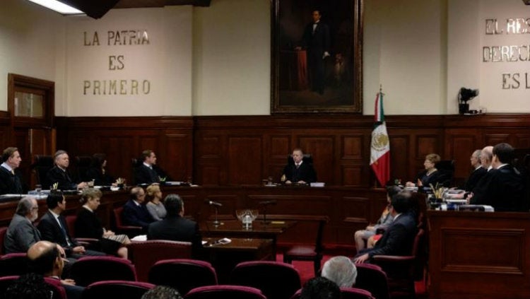 La Suprema Corte de Justicia de la Nación arranca sesión