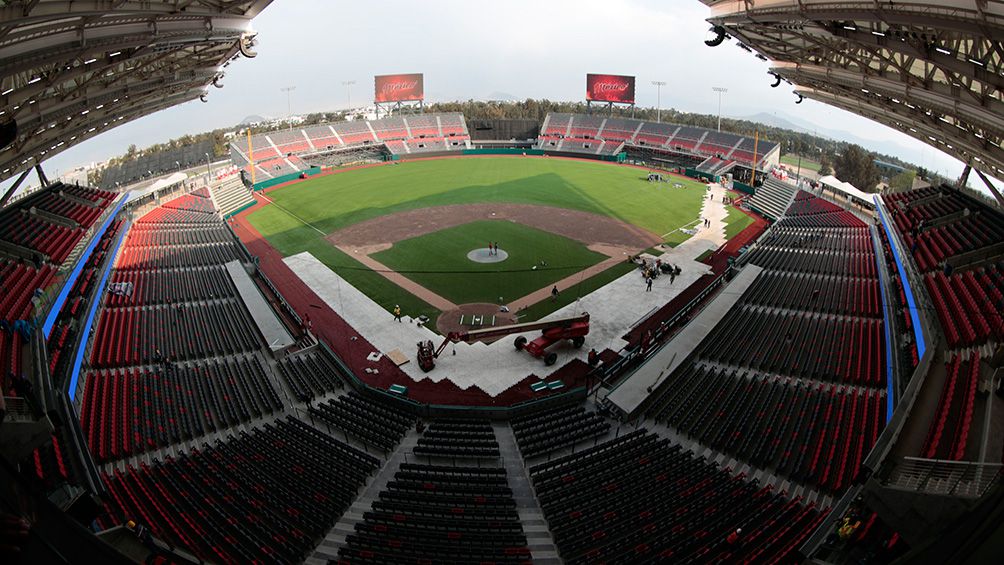 Una panorámica del nuevo estadio de Diablos