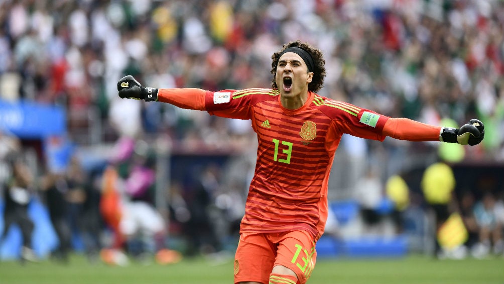 Ochoa celebra triunfo contra Alemania