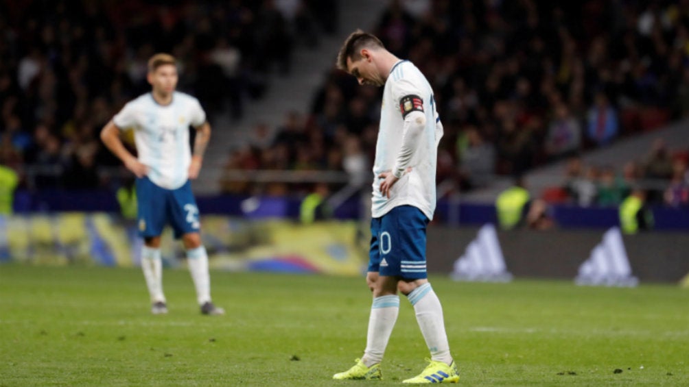 Messi tras la derrota frente a Venezuela en amistoso 