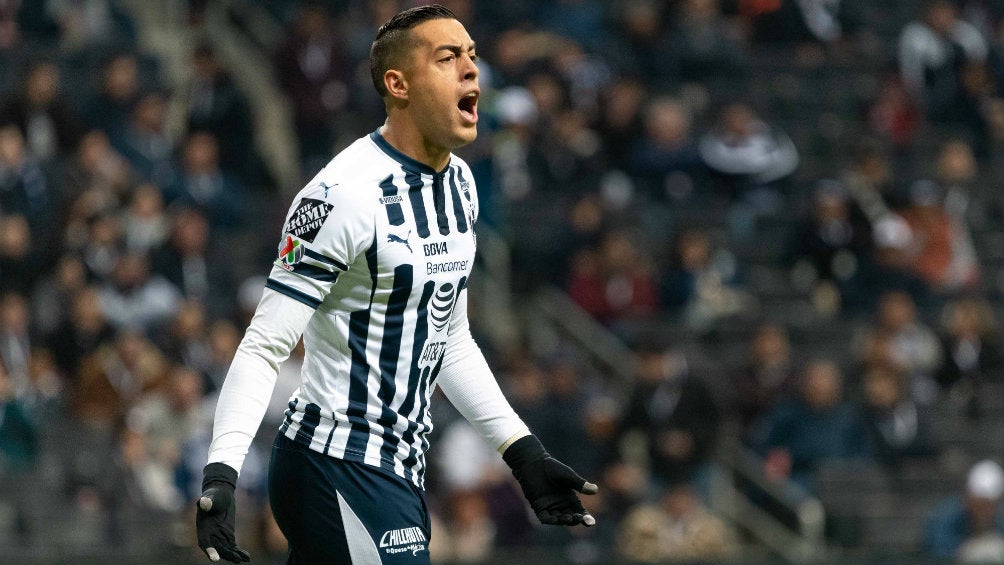 Rogelio Funes Mori celebra un gol ante el Atlanta United 