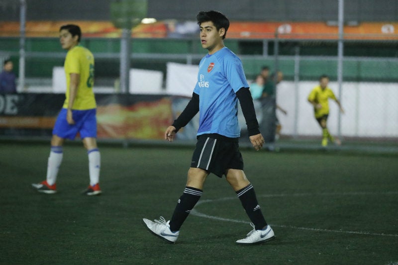 Sebastián Laguna durante un partido