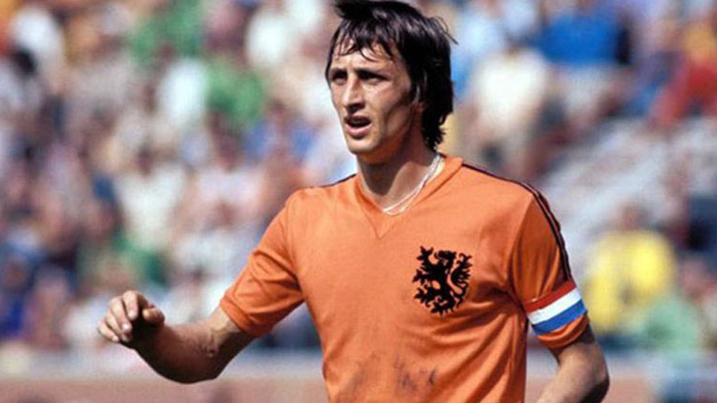 Johan Cruyff, en su paso con Holanda