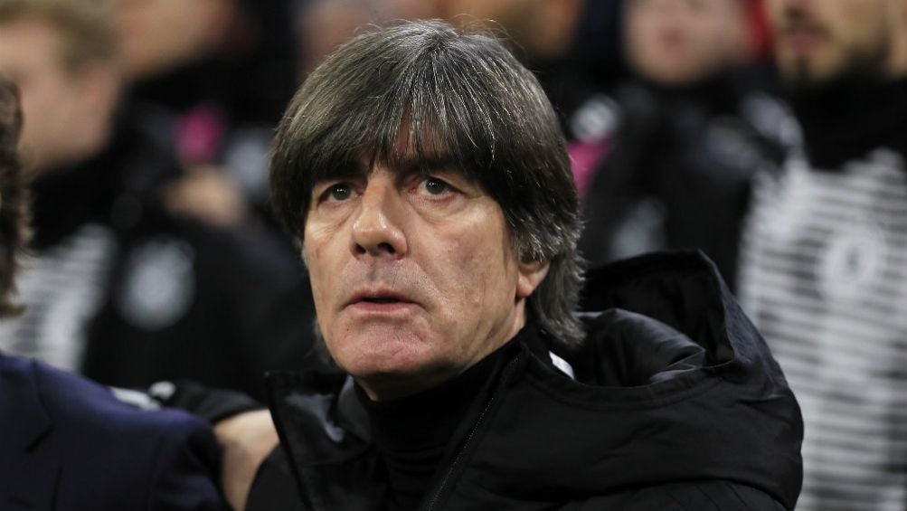 Joachim Löw, en el juego entre Alemania y Holanda