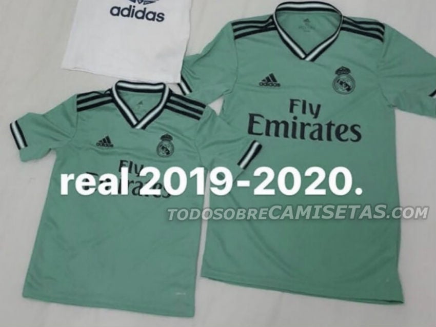 Posible tercer jersey del Real Madrid 