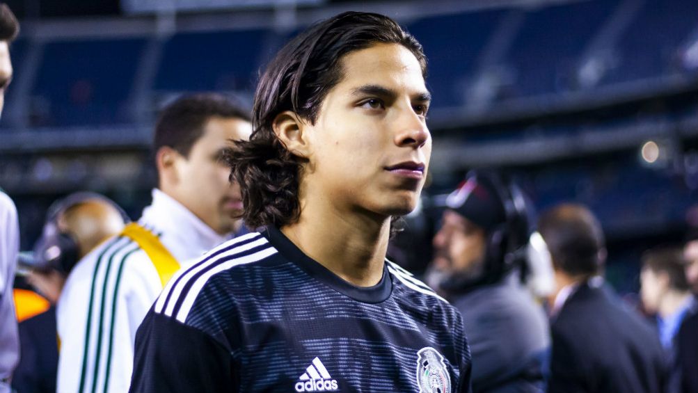 Diego Lainez, previo al juego amistoso entre México y Chile