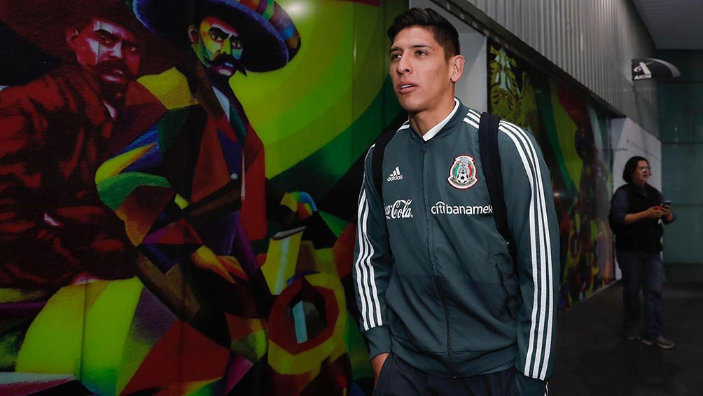 Edson Álvarez arriba a la Ciudad de México