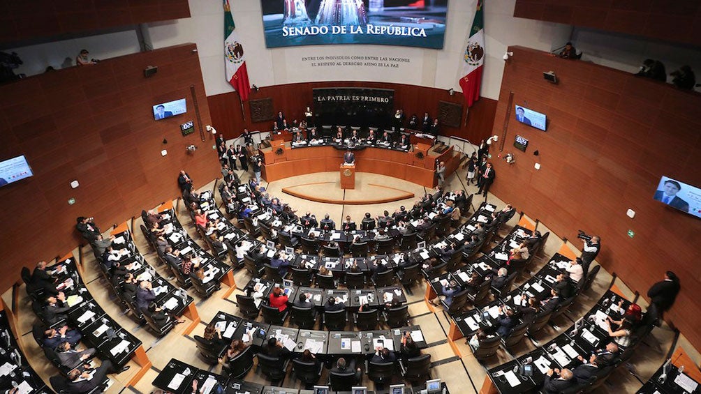 El Senado Mexicano, en una sesión