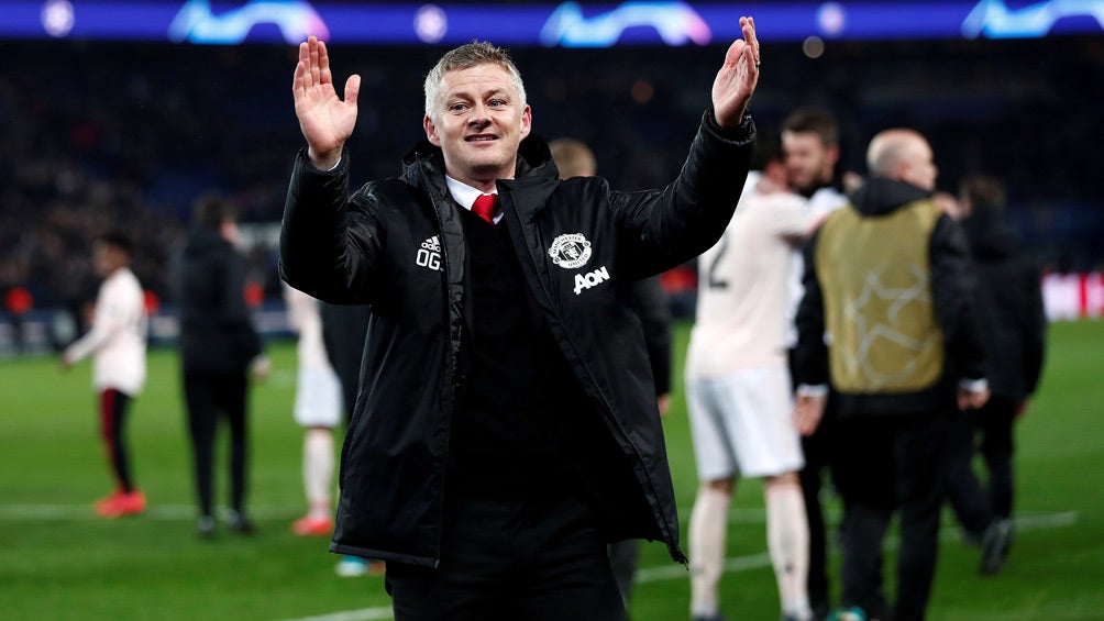 Solskjaer agradece el apoyo a la afición en Champions