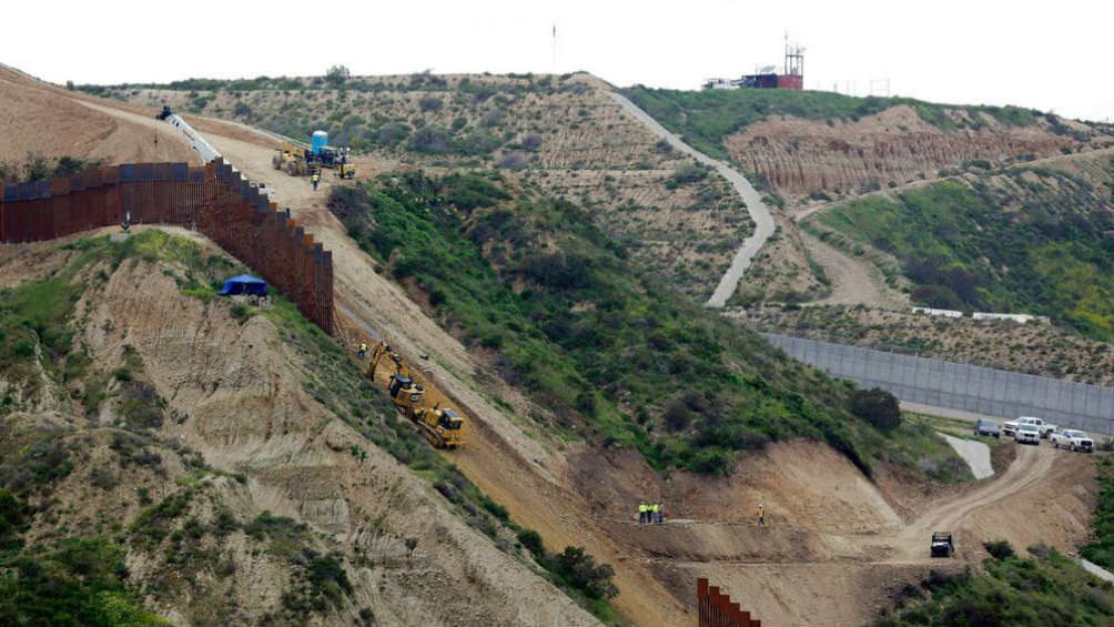 Línea fronteriza México y Estados Unidos