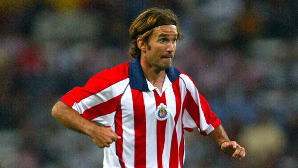 Manuel Sol, durante un juego con Chivas en el 2003