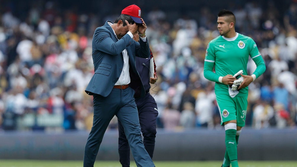 Pepe Cardozo tras la derrota ante Pumas