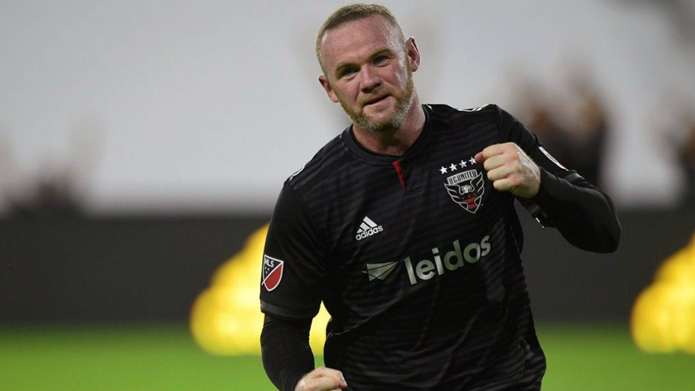 Rooney celebra anotación con el D.C. United