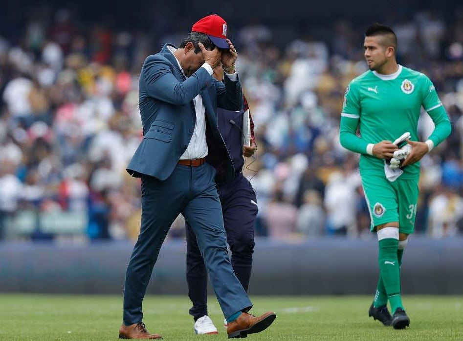 Cardozo se lamenta en duelo contra Pumas