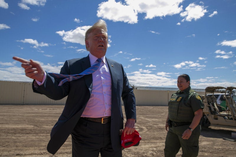 Donald Trump en Calexico