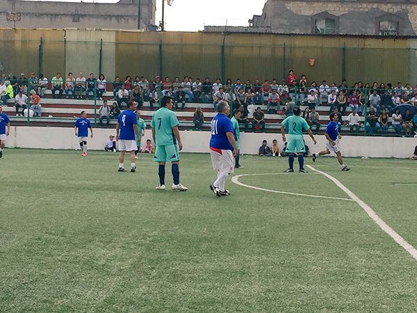 Un partido en el Barrio Bravo de Tepito