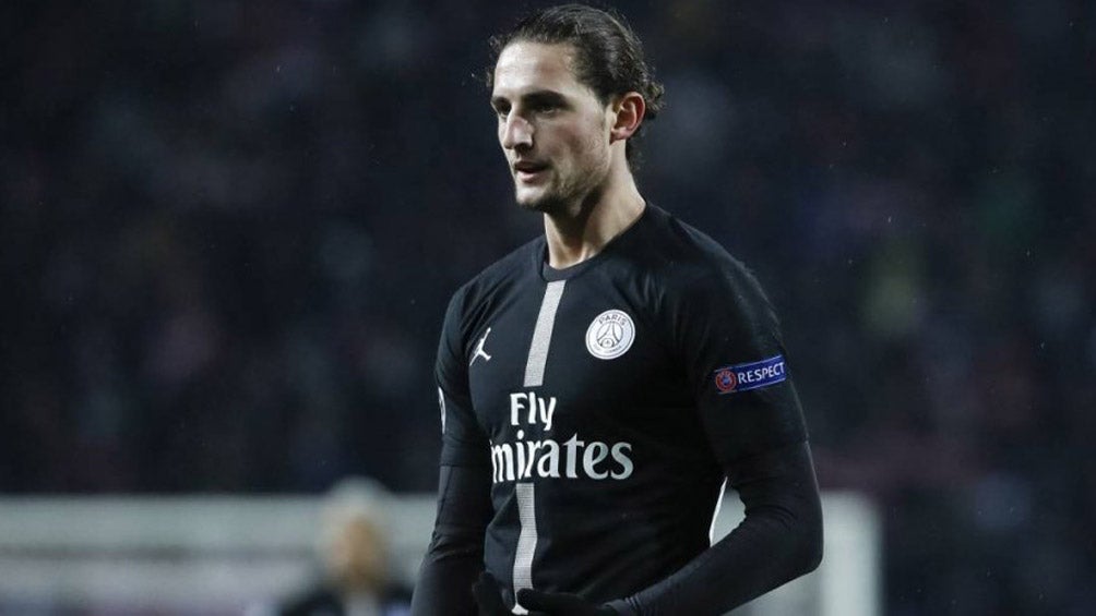 Rabiot, durante un duelo con el PSG en Francia 