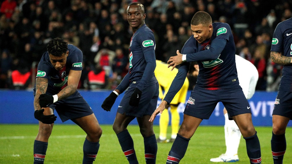 PSG celebra una anotación frente al Nantes