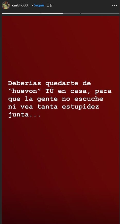 La historia de Nico en Instagram