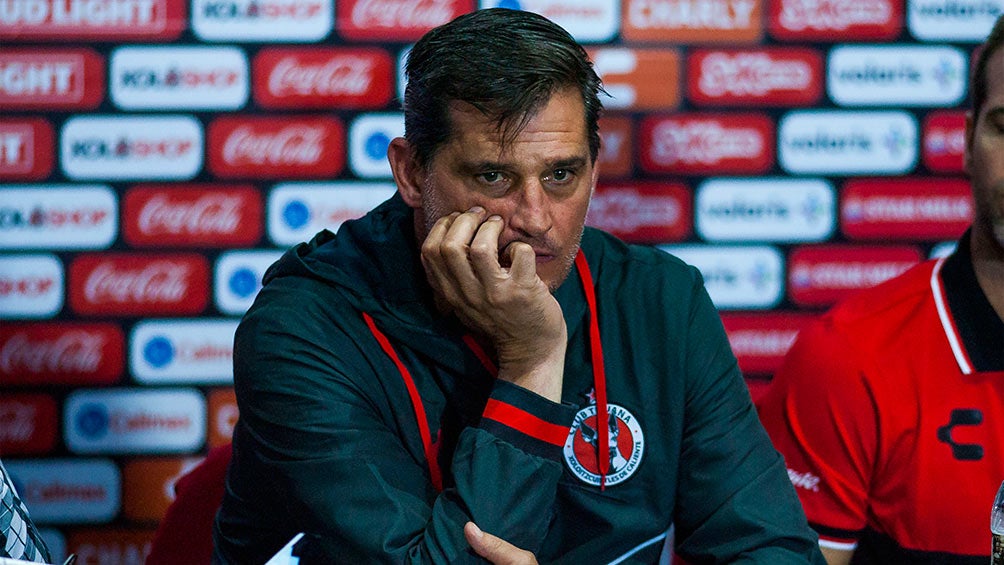 Palou, durante un evento con Xolos de Tijuana