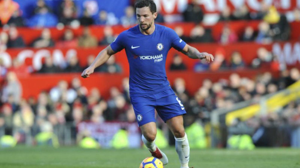 Danny Drinkwater en un partido con el Chelsea 