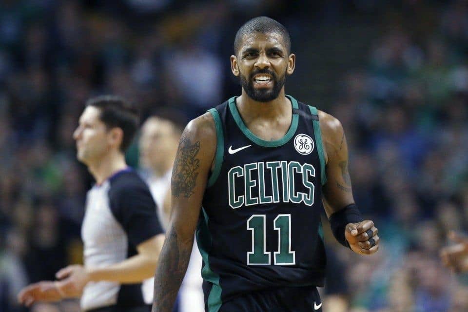 Kyrie Irving con los Celtics