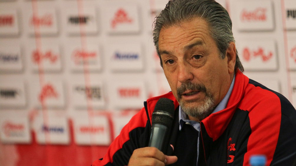 Tomás Boy, durante su presentación con las Chivas 